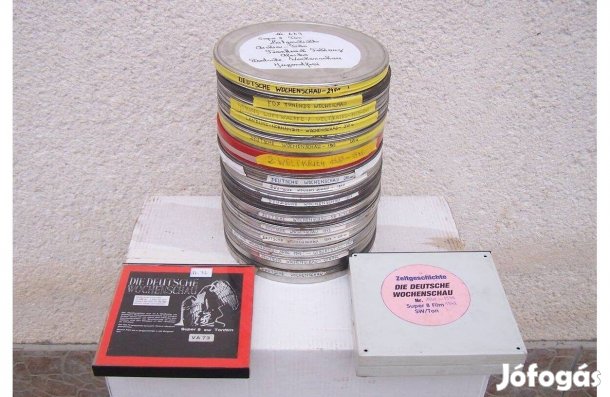 Hagyatékból 18 tekercs II világháborús super 8-as német