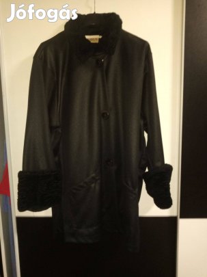Hagyatékból fekete bundás kapucnis női poncsó eladó 30000ft óbuda
