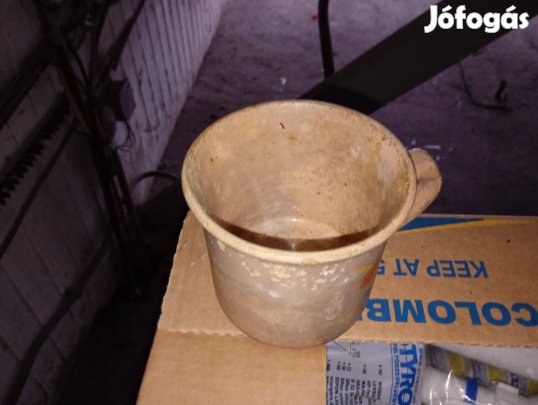 Hagyatékból kerámia korsó 3000ft óbuda
