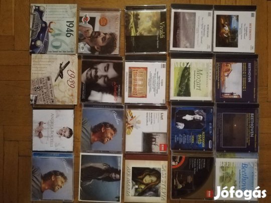 Hagyatékból minőségi komoly zenei CD-k