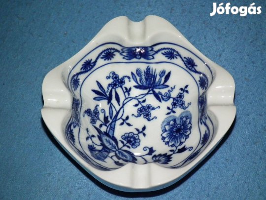 Hagymamintás hamutartó Bohemia Original Karlsbader Zwiebelmuster