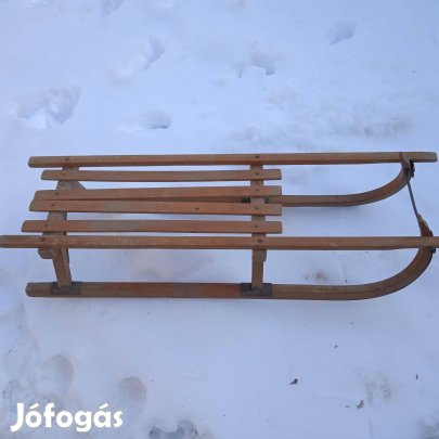 Hagyományos fa szánkó , jó állapotban