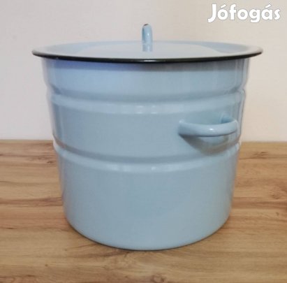 Hagyományos zománcozott 22 literes fazék fedővel