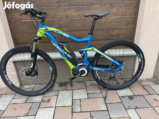 Haibike Elektromos Fully 27.5". Bosch motor, szép állapot, kevés km. 