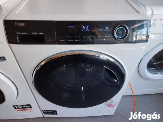 Haier 10 kg-os elöltöltős mosógép