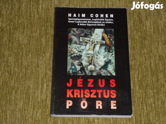 Haim Cohen: Jézus Krisztus pöre