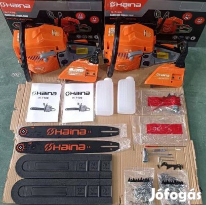 Haina H-7100-16'coll Benzinmotoros Láncfűrész-65 ccm 5,8HP