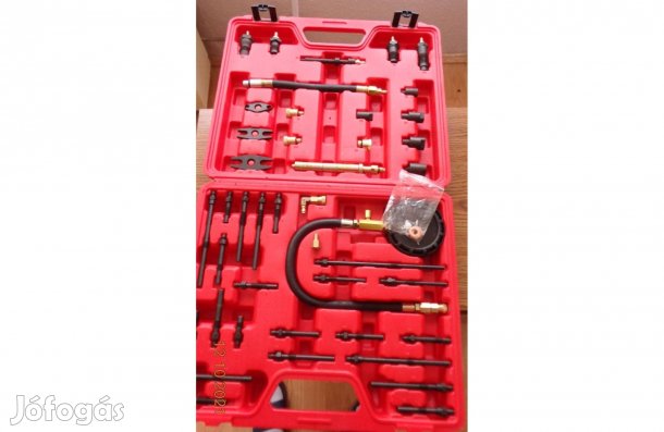 Haina benzin és dízelmotor henger nyomásméró készlet HA-1400