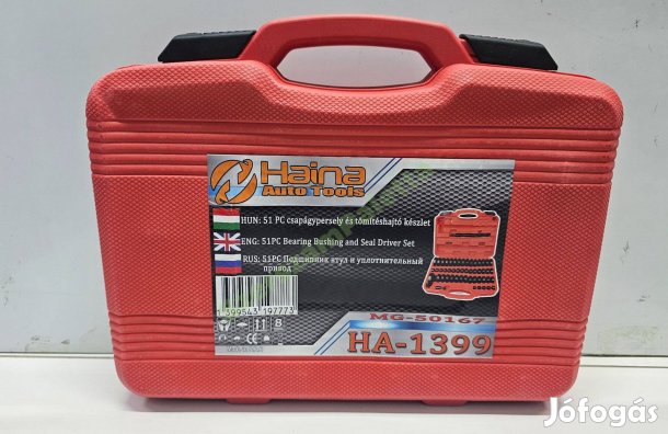 Haina kerékcsapágy szereló készlet 51-részes 18mm-74mm, HA-1399
