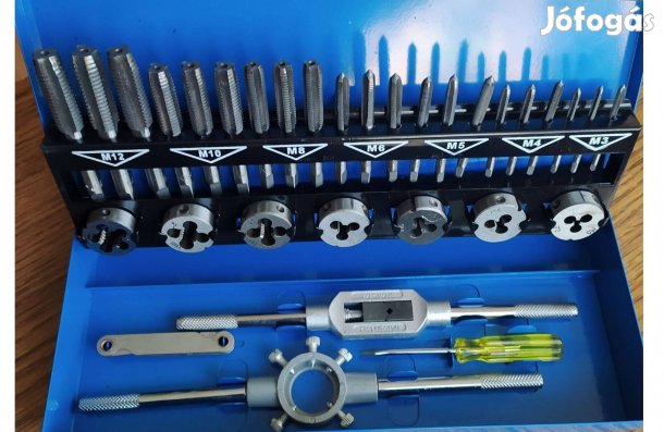 Haina menetmetszó és menetfúró készlet, 32-részes HA-1443