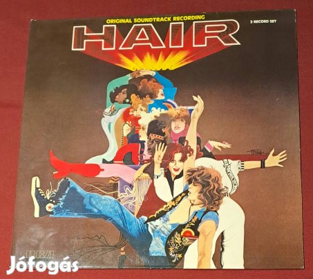 Hair eredeti dupla filmzene újszerű állapotban