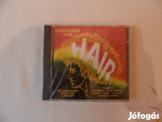 Hair zenei CD ( Új )