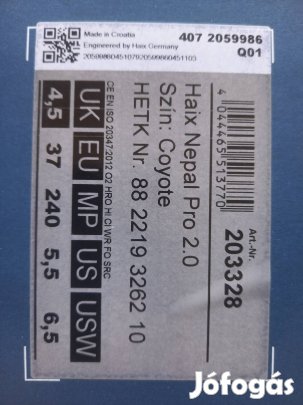 Haix coyote katonai bakancs