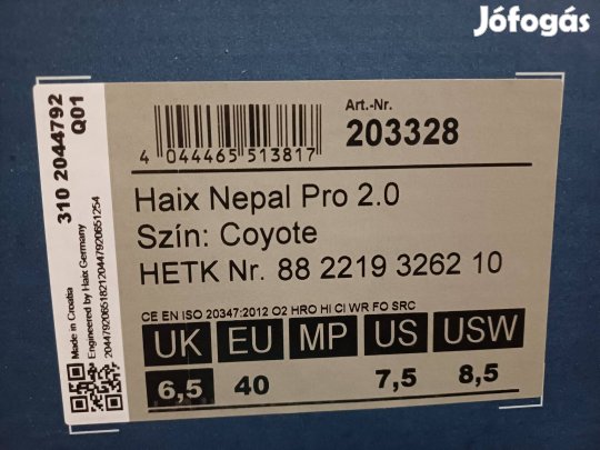 Haix nepal pro 2.0