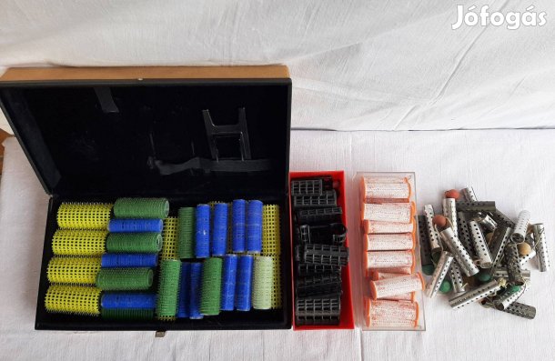 Hajcsavaró készlet olcsón eladó. Retró kategória