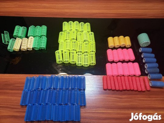 Hajcsavarók különböző fajták, méretek 97db