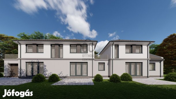 Hajdúböszörmény csendes, belvároshoz közeli utcájában eladó egy új épí