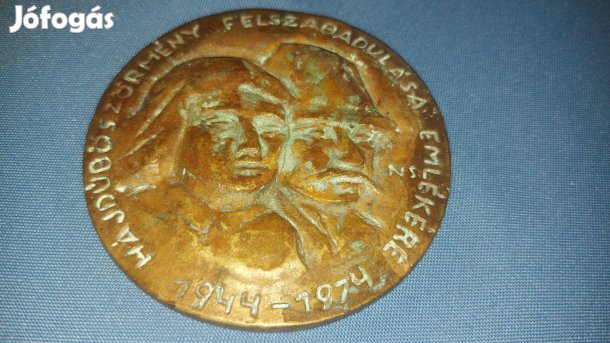 Hajdúböszörmény emlék érme plakett 3900Ft Siófokon