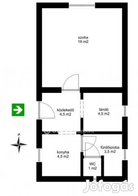 Hajdúböszörményi 36 nm-es ház eladó