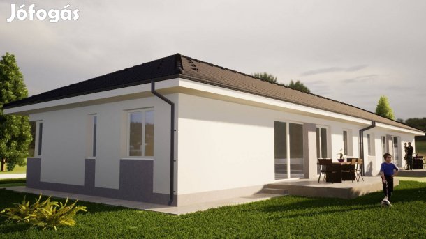 Hajdúsámsonban 70.79 nm-es, ikerház 3 szobás eladó!