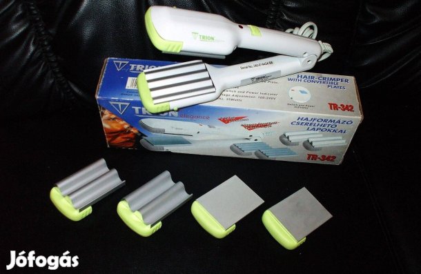 Hajformázó, hajsütő 3 cserélhető fejjel