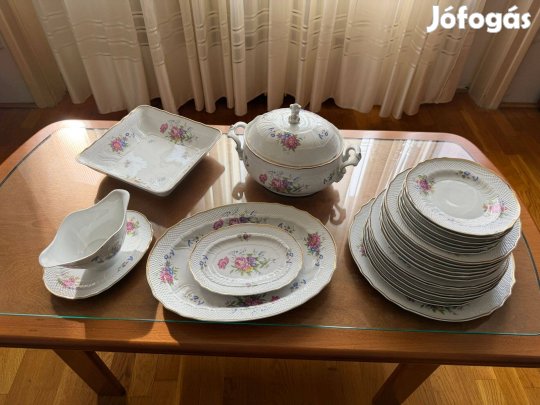 Hajnalka Hollóházi porcelán étkészlet