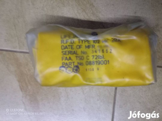 Hajó, mentőmellény, felfújódó