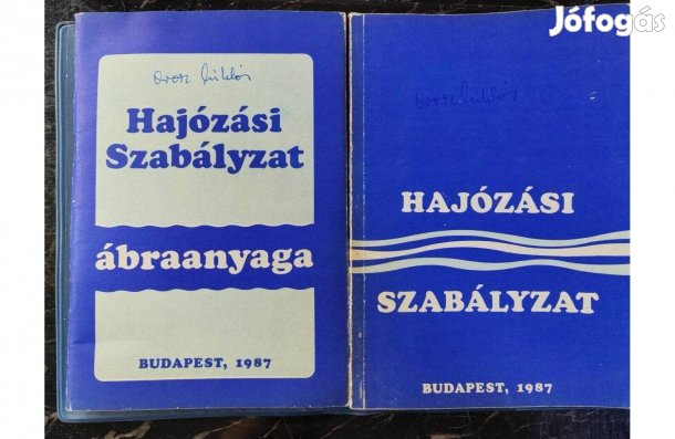 Hajózási Szabályzat és ábraanyaga, Két könyv,