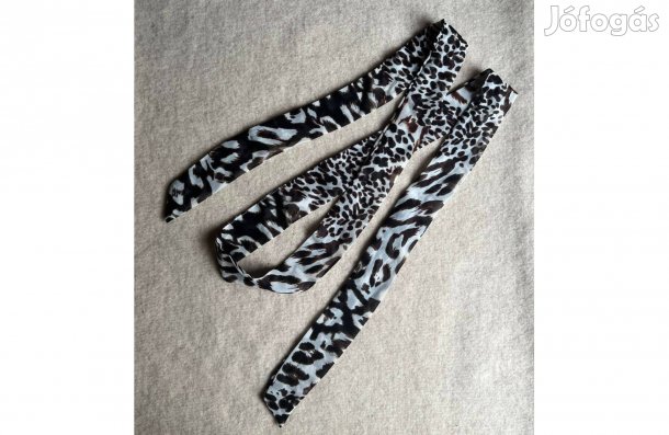 Hajszalag - leopárd mintás öv