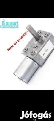 Hajtóműves DC motor 24V 66fordulat