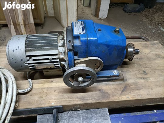 Hajtóműves villanymotor