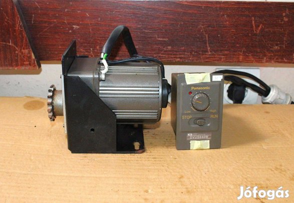 Hajtóműves villanymotor 1 fázisú sebességszabályzóval Panasonic ( 7241