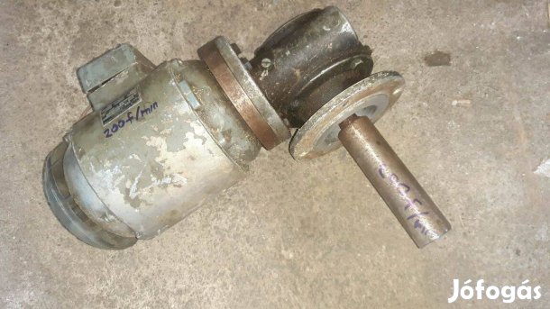 Hajtóműves villanymotor 380V 200f/min