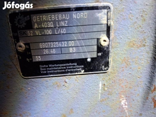 Hajtóműves villanymotor