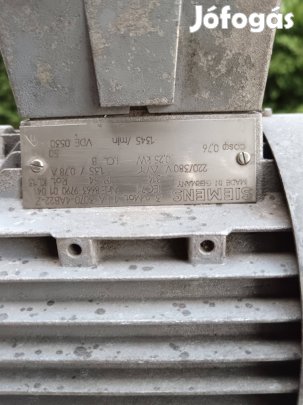 Hajtóműves villanymotorok