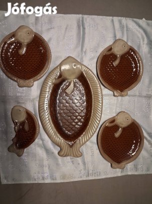 Hal formájú,porcelán 