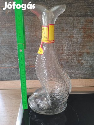 Hal formájú üveg palack