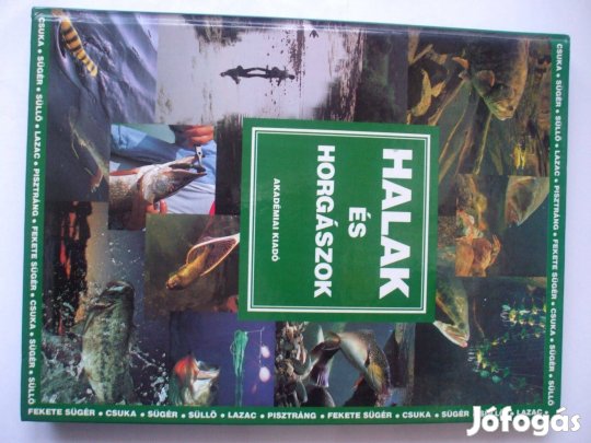 Halak és horgászok (1994.) című szakkönyv megvételre javasolt
