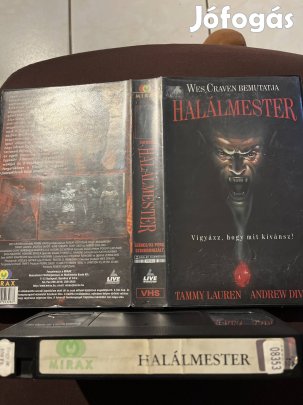 Halálmester 1 horror vhs 