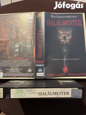 Halálmester 1 vhs horror nagytok
