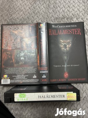 Halálmester 1 vhs nagytok horror