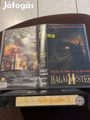 Halálmester vhs horror nagytok 