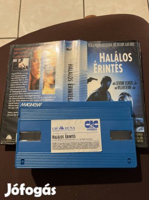 Halálos érintés vhs kistok thriller.  