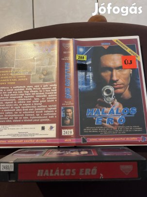 Halálos erő akció vhs 