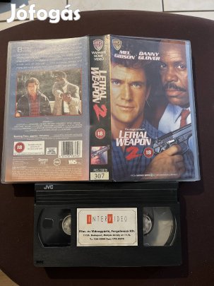 Halálos fegyver 2 vhs kistok intervideo akció