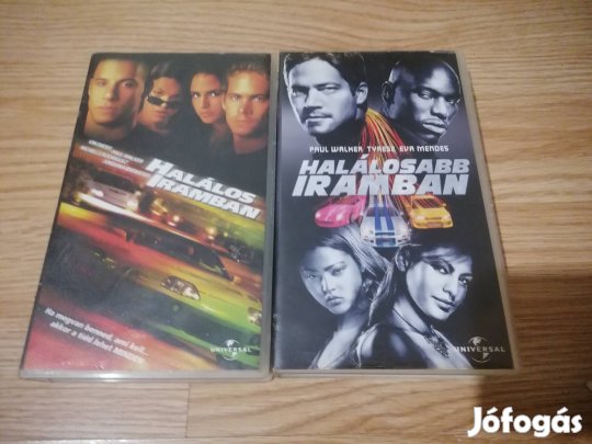 Halálos iram/iramban VHS