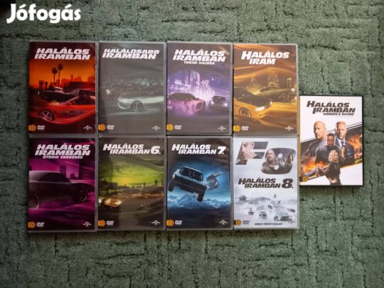 Halálos iramban DVD Gyűjtemény