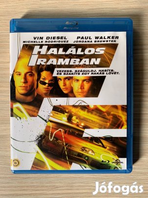 Halálos iramban - magyar kiadású blu-ray film