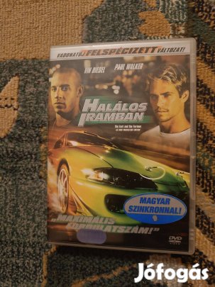 Halálos iramban című dvd film