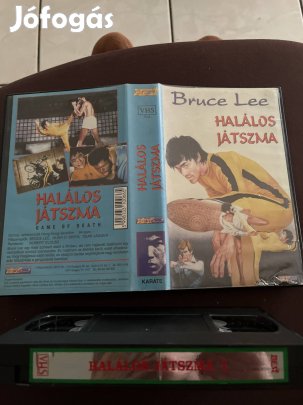 Halálos játszma 1 vhs akció kistok Bruce Lee
